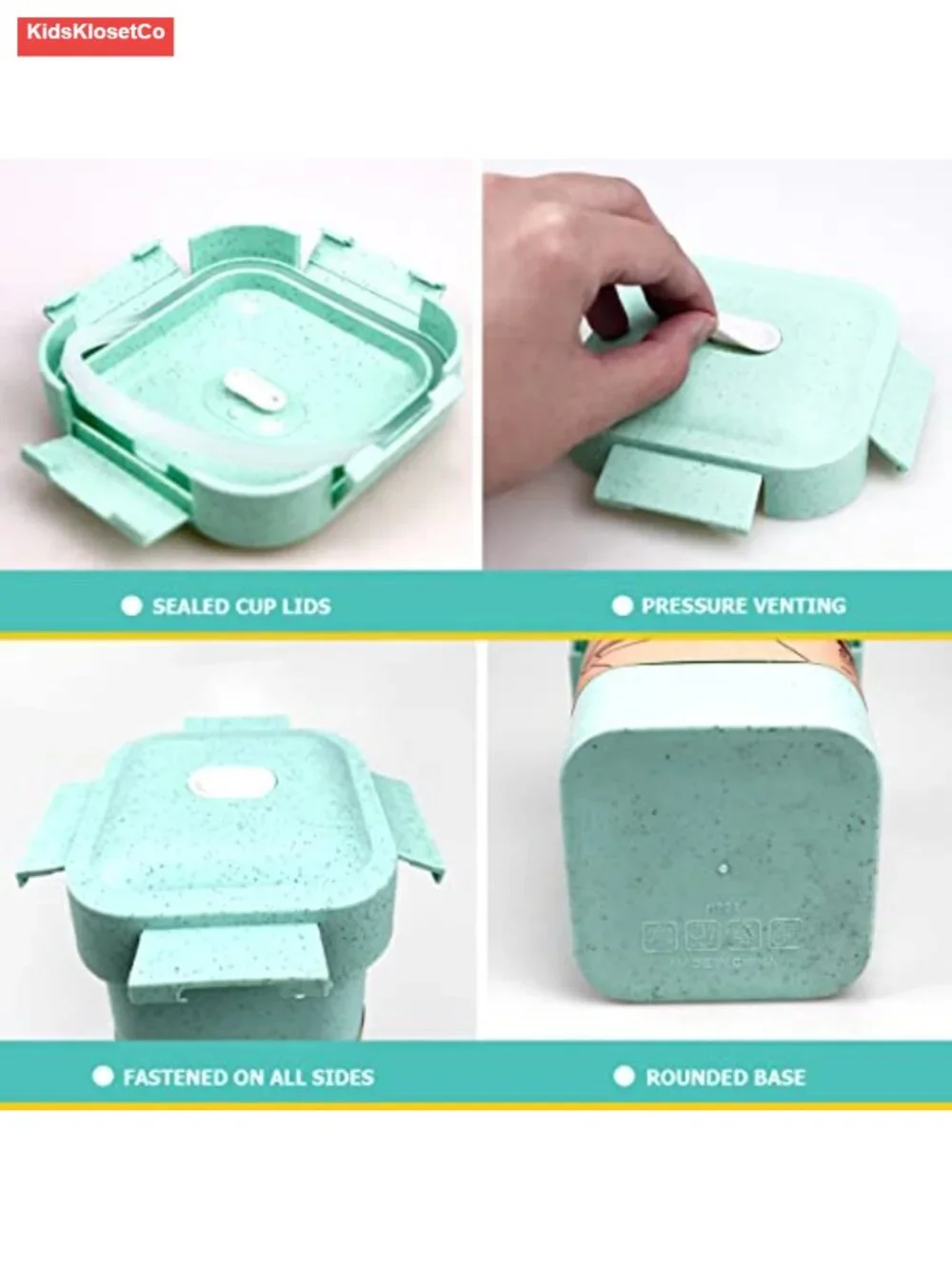 Leakproof Insulated Food Jar Bento Box Soup Container with Silicone Seal